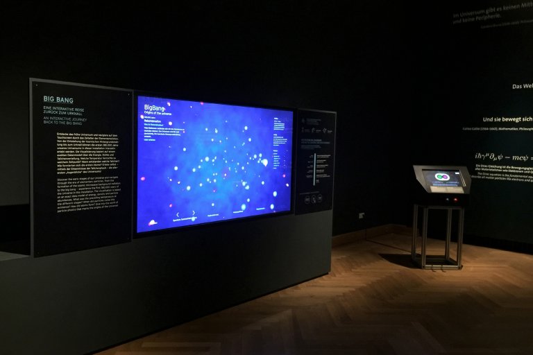 Ausstellungsobjekt Big Bang