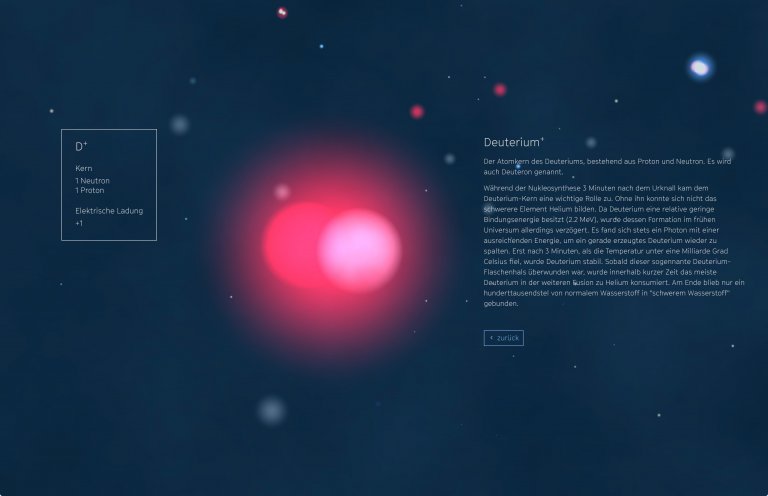 Big Bang Anwendung Deuterium +