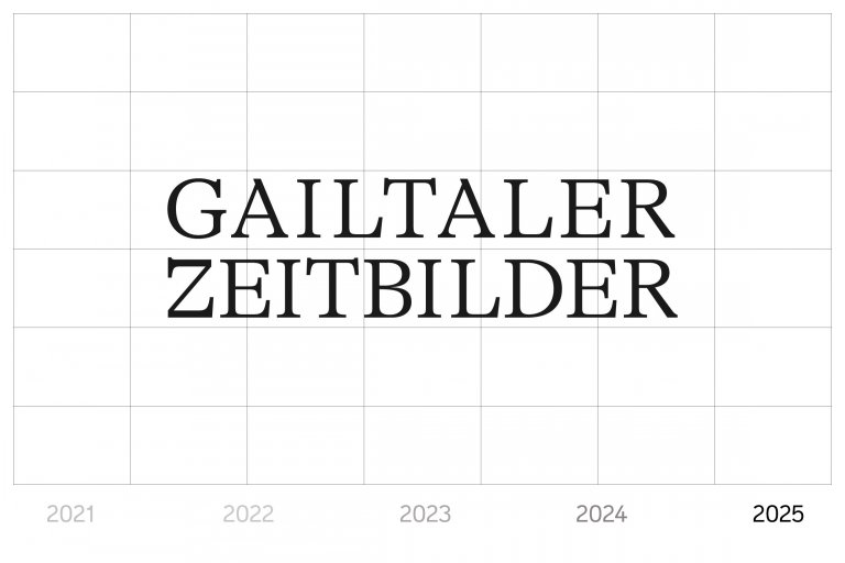 Gailtaler Zeitbilder Logo bzw. Schriftzug