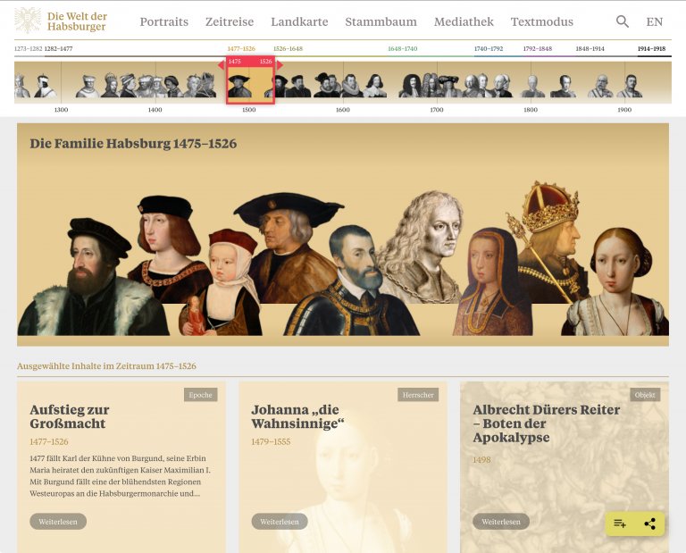 Welt der Habsburger Screenshot